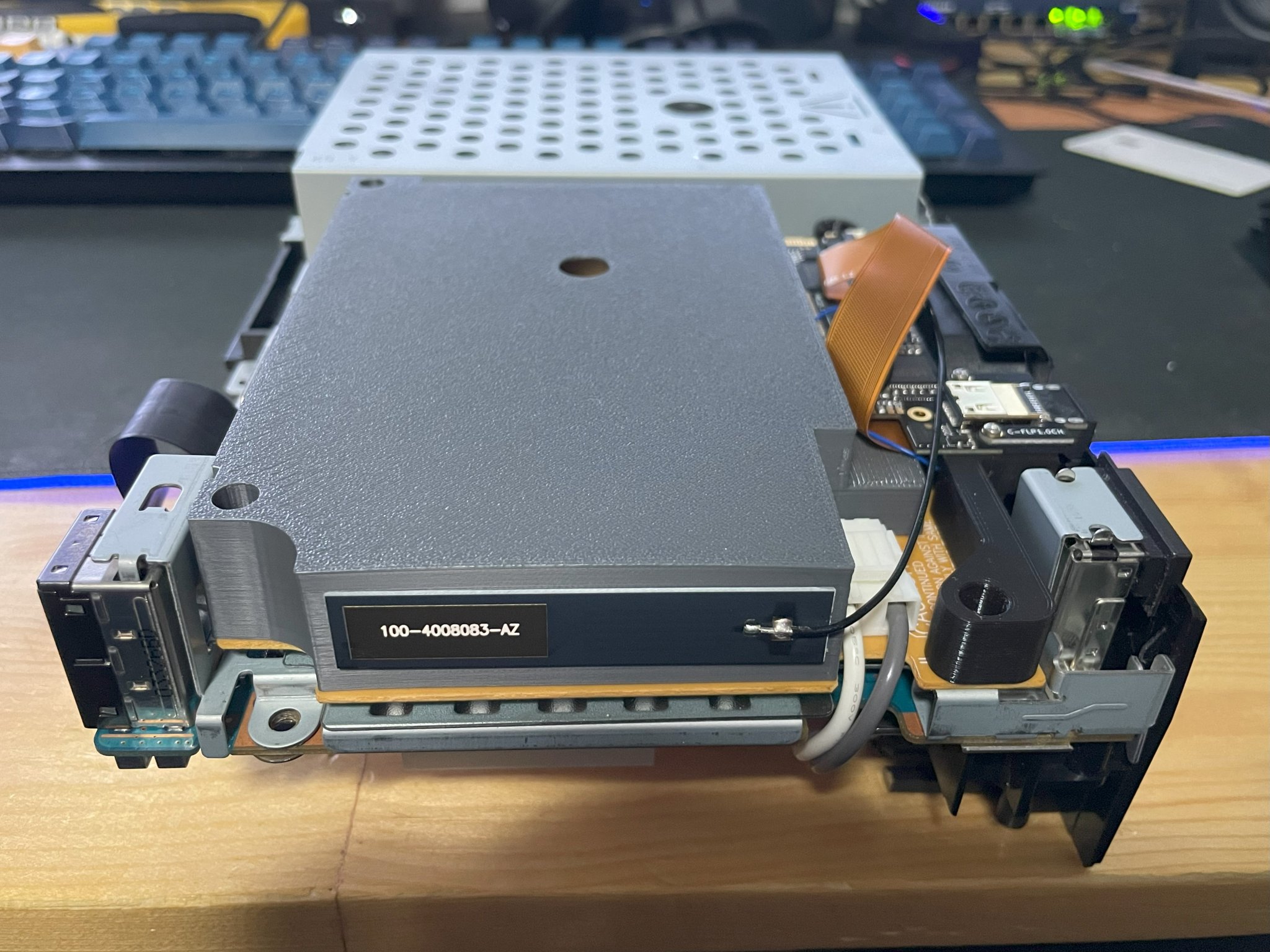 Tiêu đề PS2 Fat SCPH-5000x Retro GEM PSU Shield Tóm tắt Một tấm ch