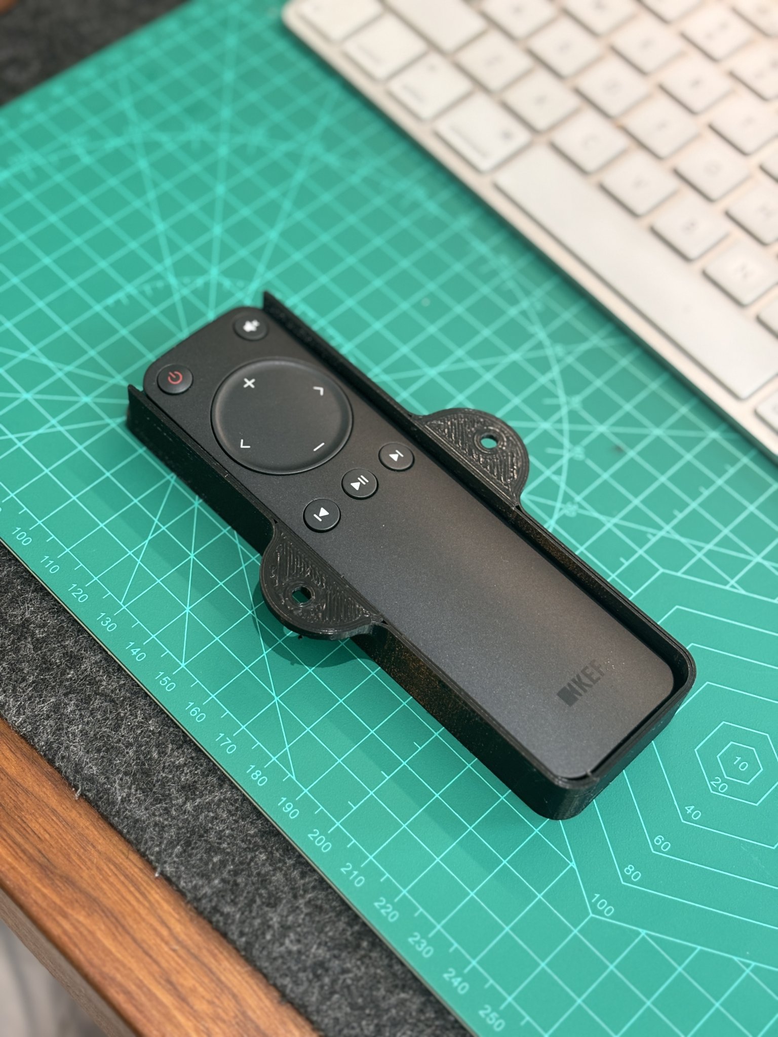 Kef LSX II Remote Holder - Under-desk