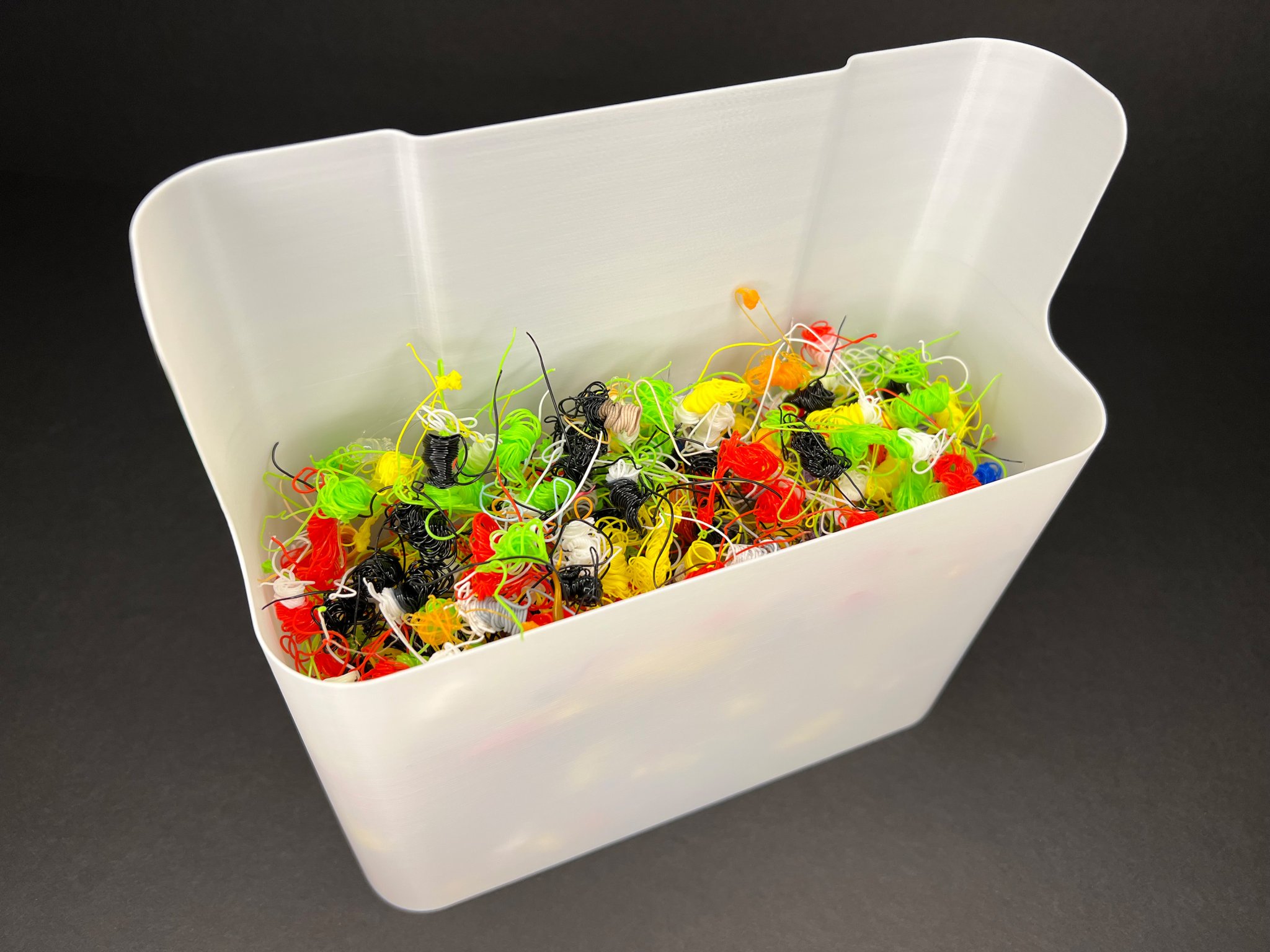 Bambu Lab Waste Chute Bucket for Purged Filament Poop