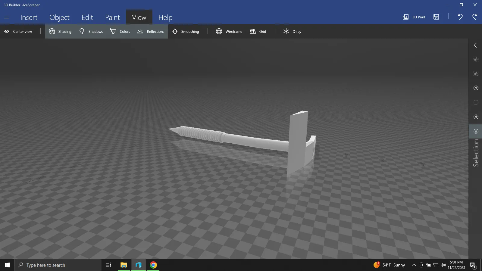 Cây Cào Băng Hình Cúp