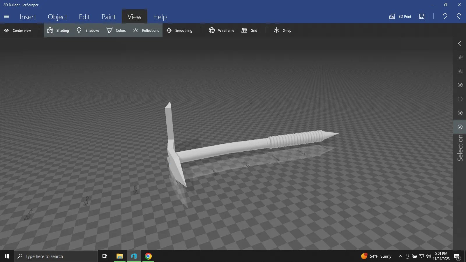 Cây Cào Băng Hình Cúp