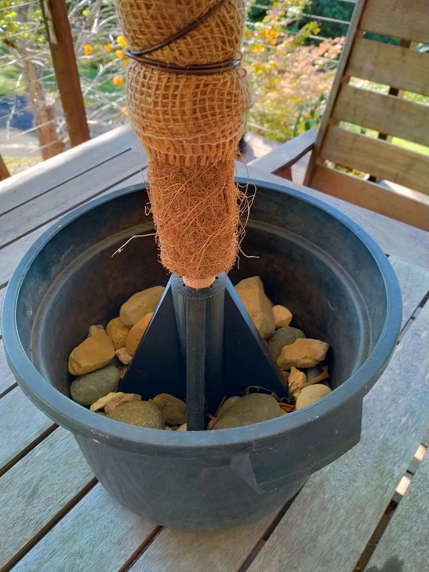 Chân đế cho cột rêu/cây cột dừa/cây thông Noel