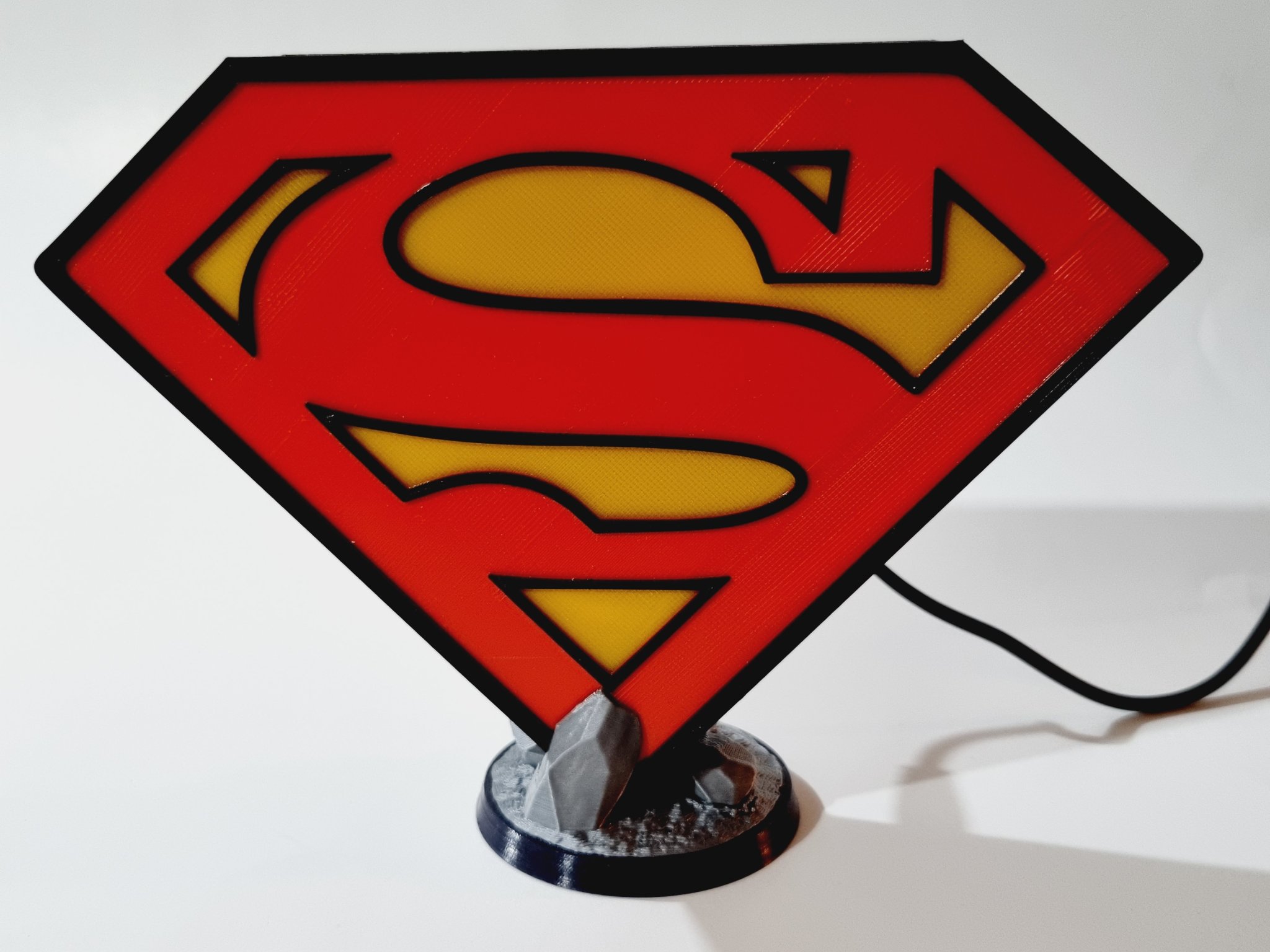 Tiêu đề Lampara Superman Tóm tắt Lampara lista para imprimir PLA DAN