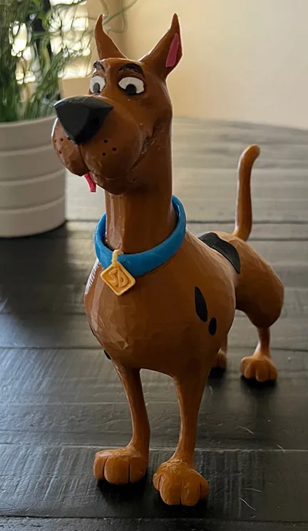 Mô hình Scooby Doo - Phiên bản Tách Màu