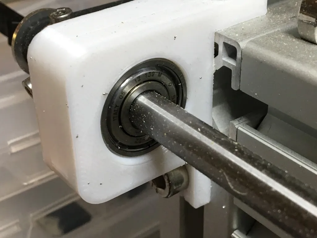 Chân Đế Vòng Bi Cho Thanh Nhôm 30x30, Giá Đỡ Vòng Bi, ZZ608