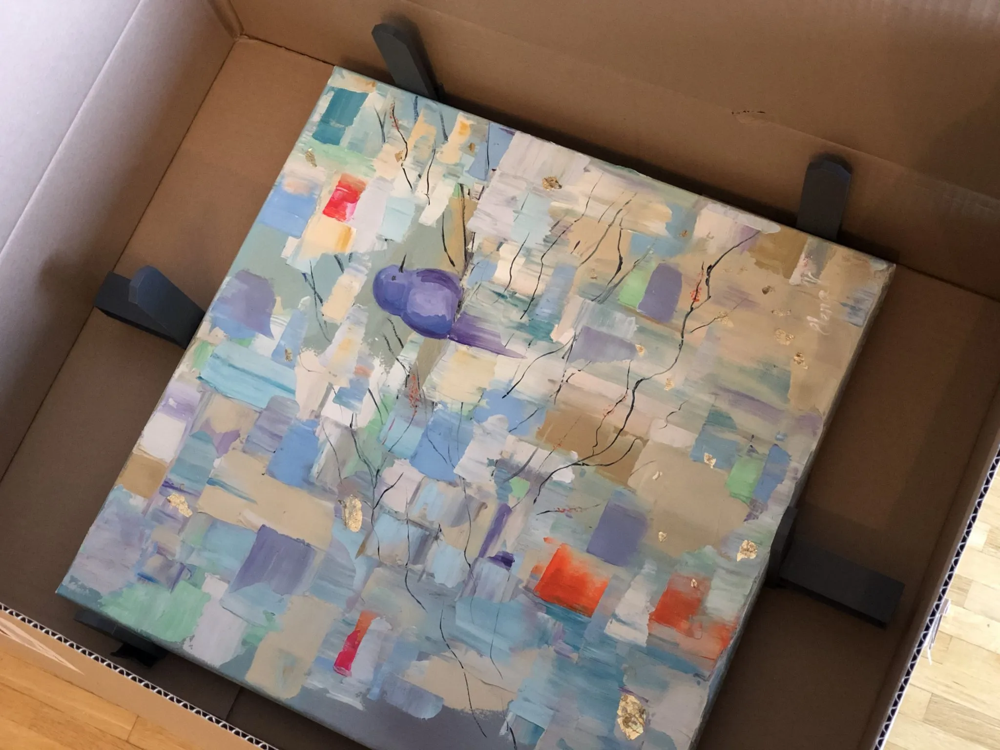 Gia cố tranh ảnh gửi qua bưu điện