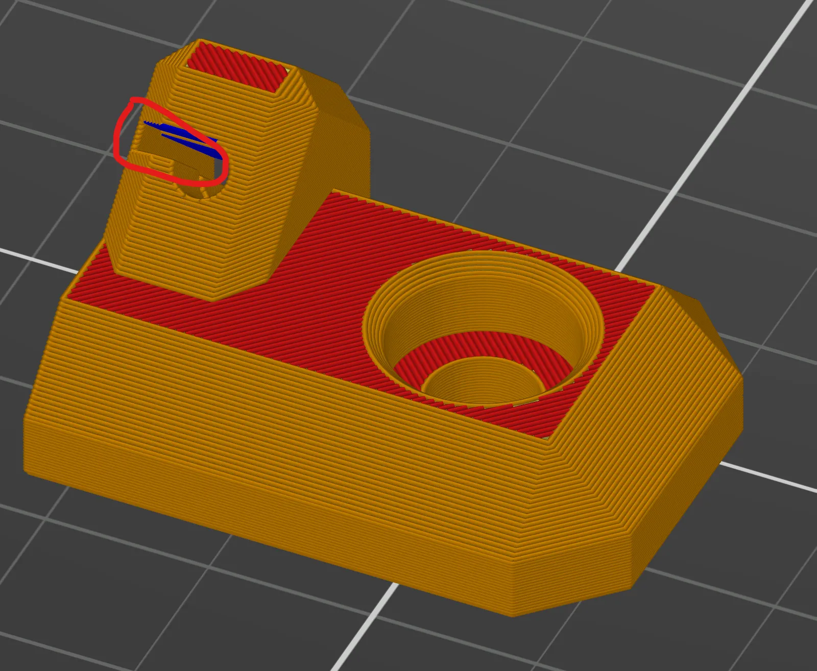 3030 Chamber thermistor holder
