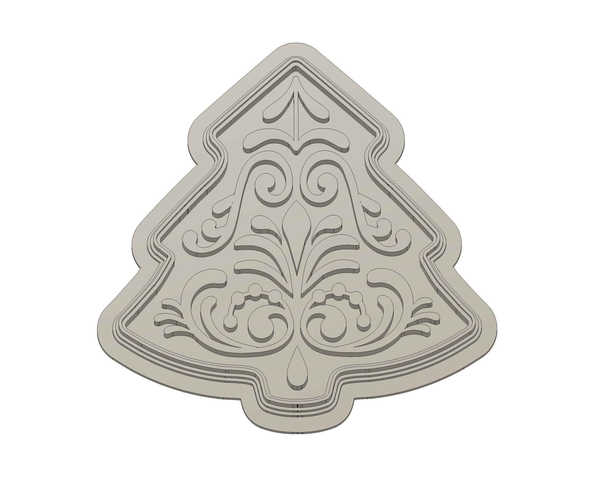 Khuôn cắt bánh Giáng Sinh