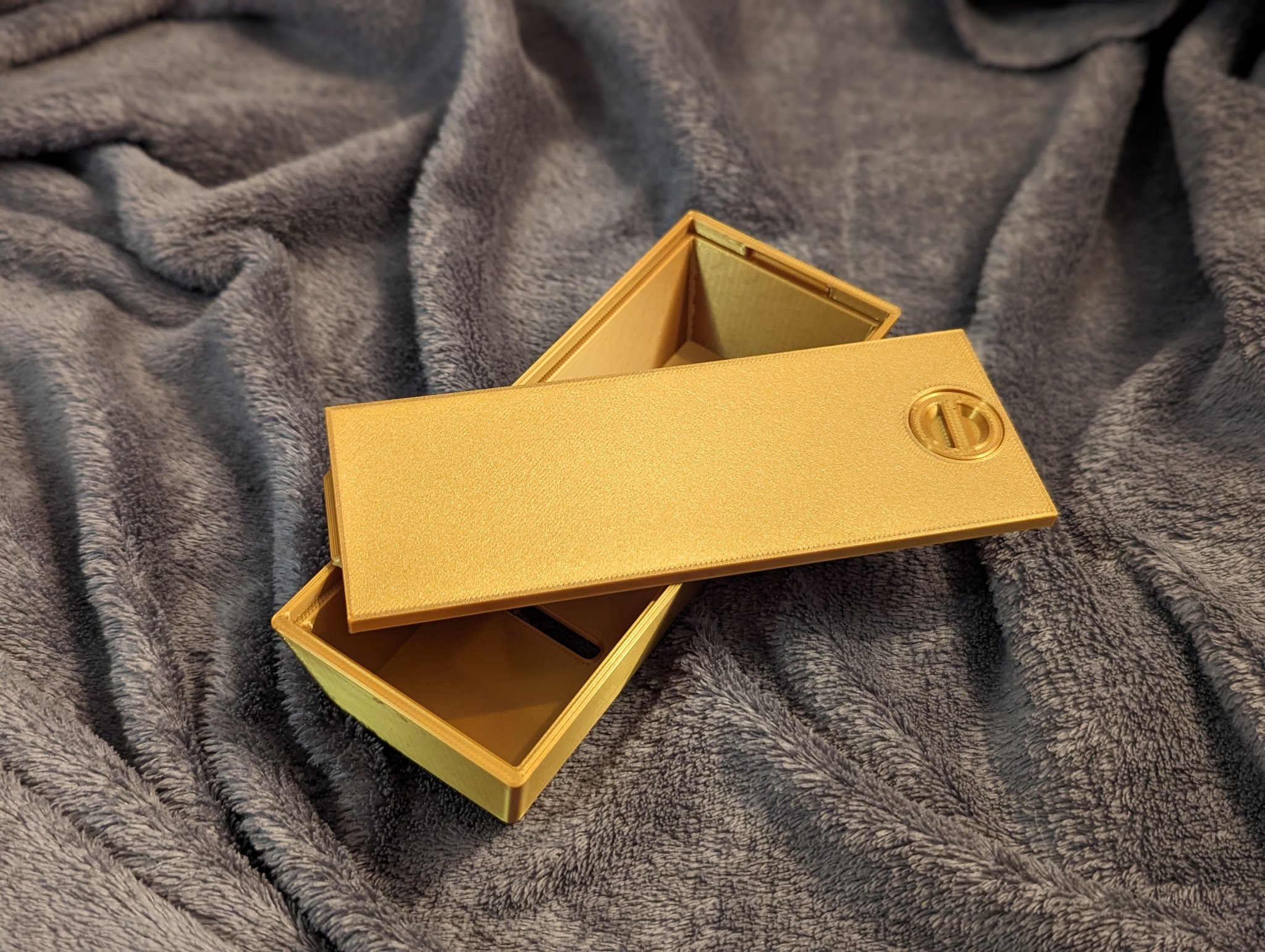 Gold Bar Piggy Bank - Supportless