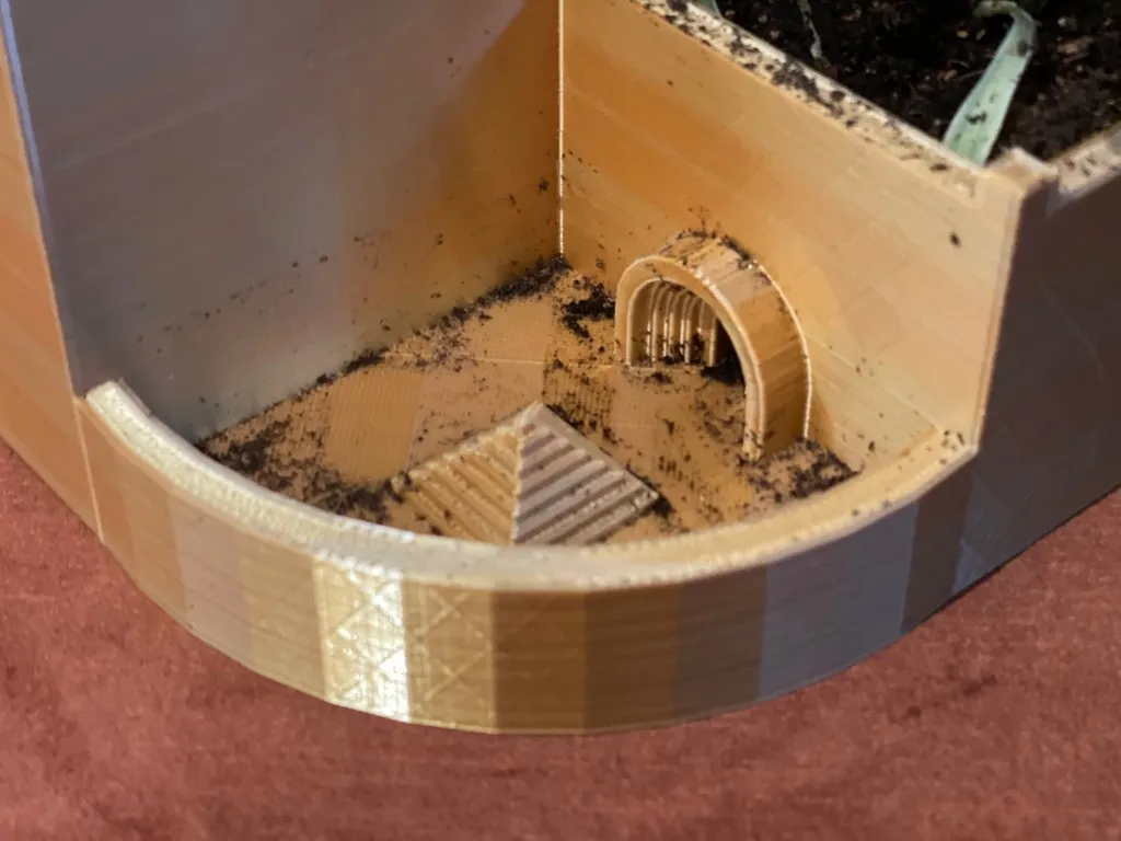 Chậu Trồng Cây Kiểu Lâu Đài Phương Đông