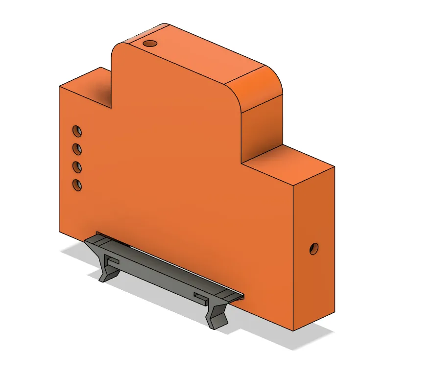 DIN rail mount pzem 004T