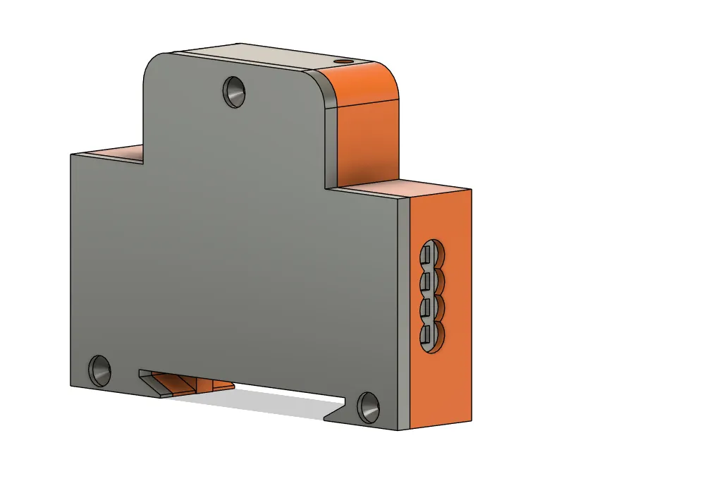 DIN rail mount pzem 004T