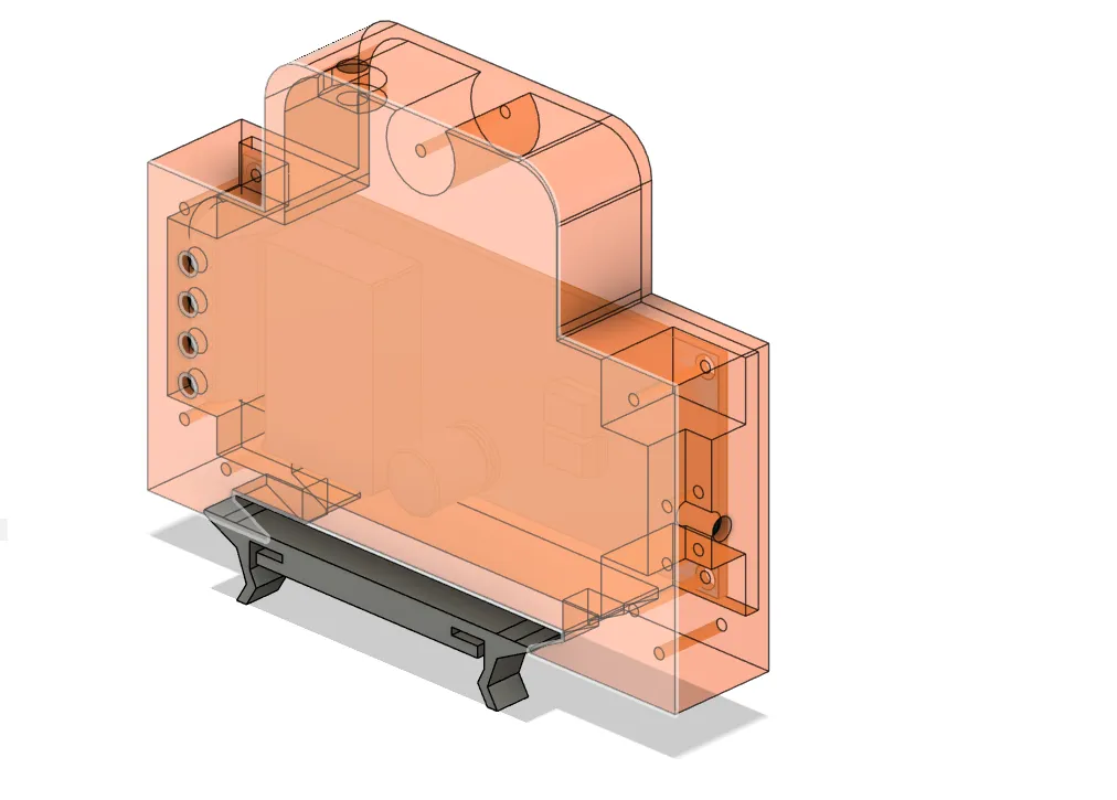 DIN rail mount pzem 004T