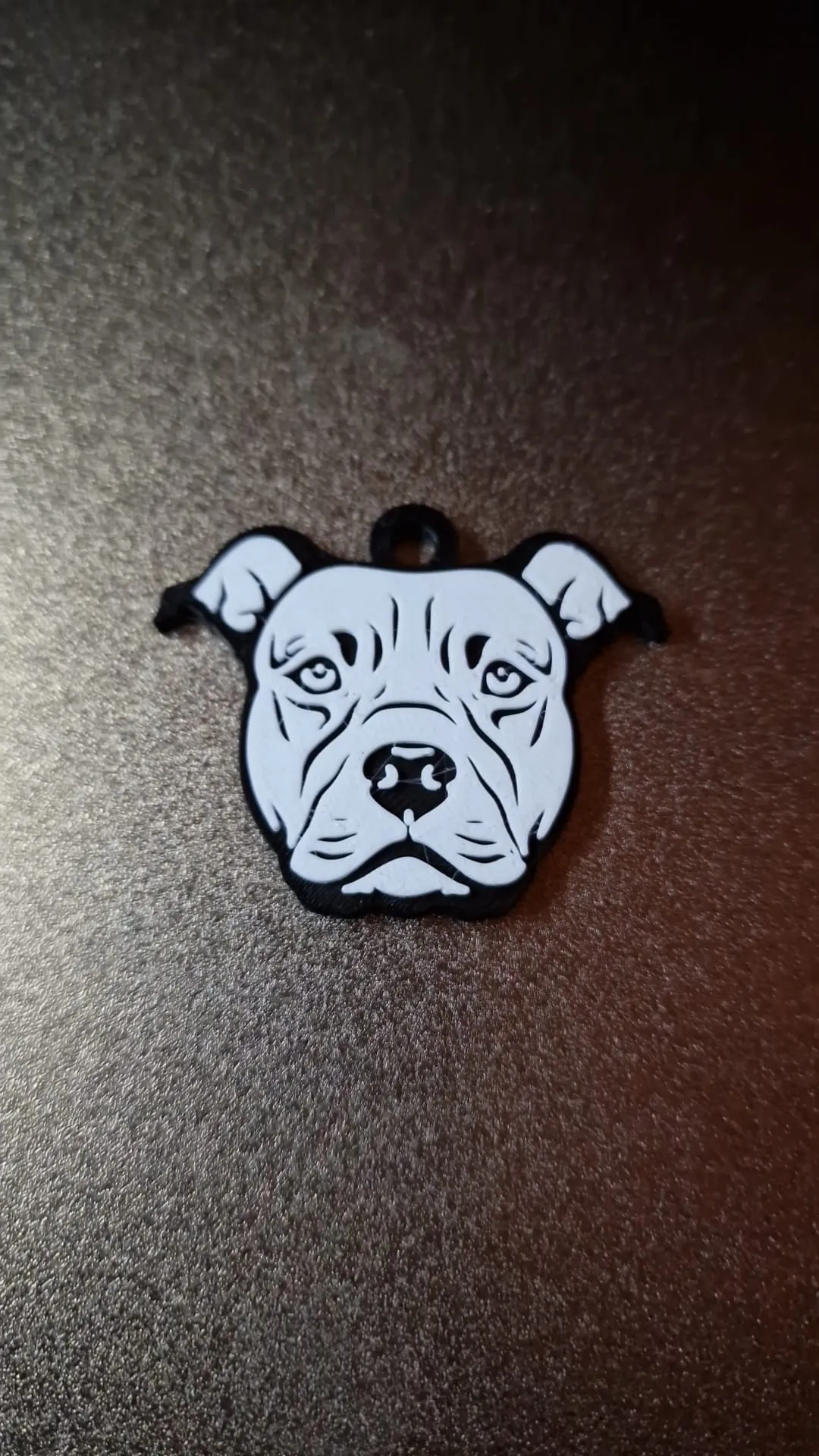 American Stafford Keychain