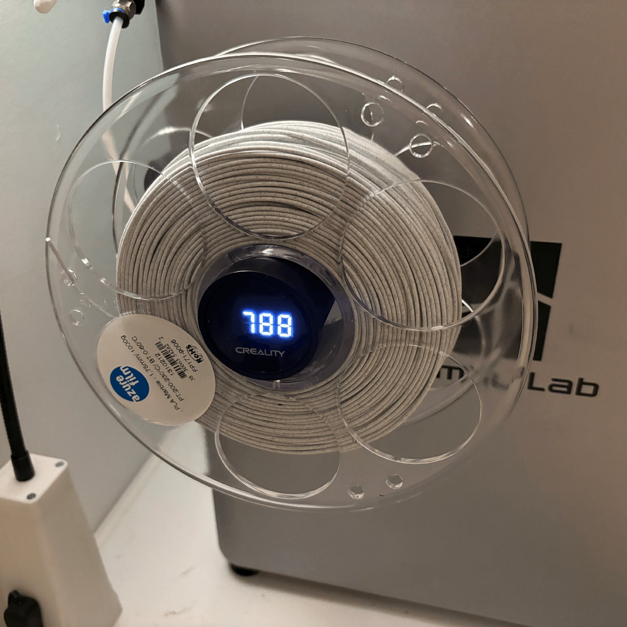 Tiêu đề X1C Sidemount Spoolholder AMS được phối lại cho Creality 3