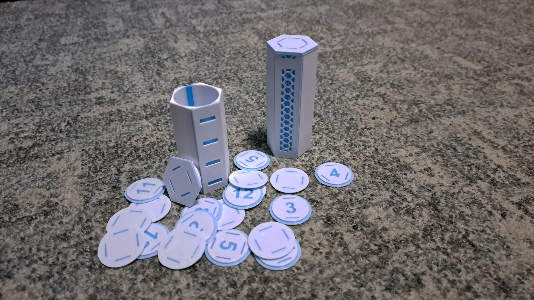 Tiêu đề Catan Số Chits Container - thuyền viên Tóm tắt số l