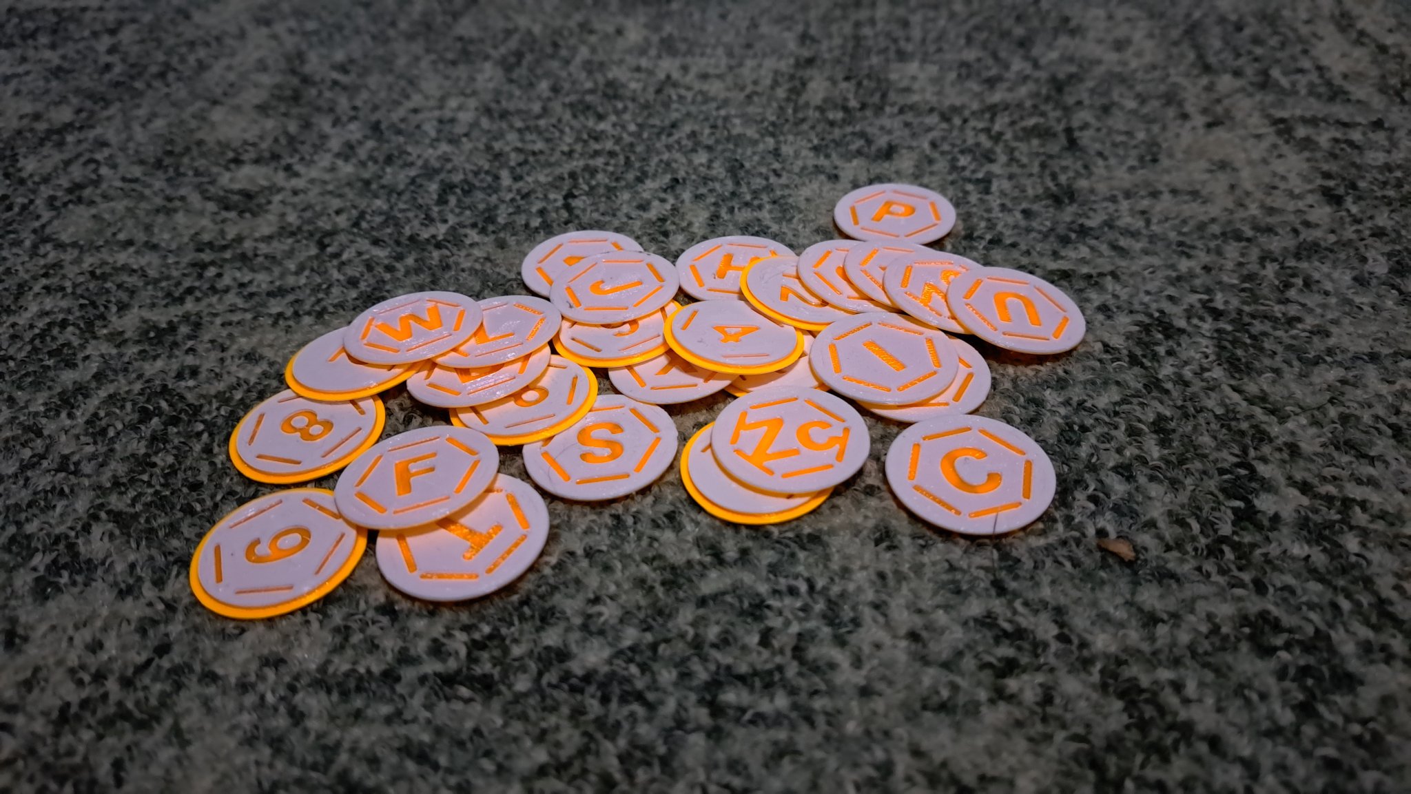 Tiêu đề Catan Number Chits - trò chơi cơ bản Tóm tắt số lư