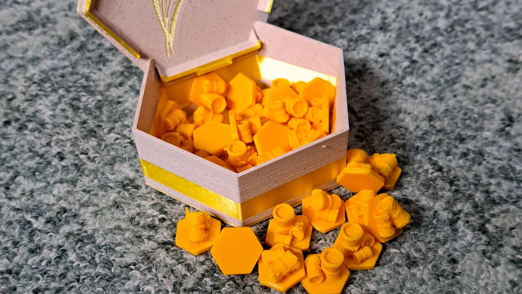 Tiêu đề Catan Thùng chứa tài nguyên Tóm tắt các thùng chứa