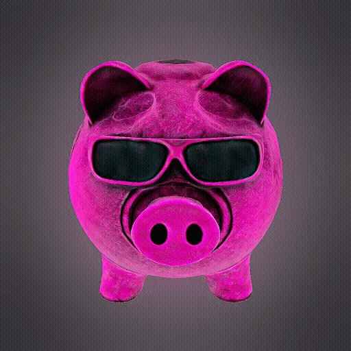 Tiêu đề Piggy Bank cyberpunk khoa học viễn tưởng Tóm tắt Bền