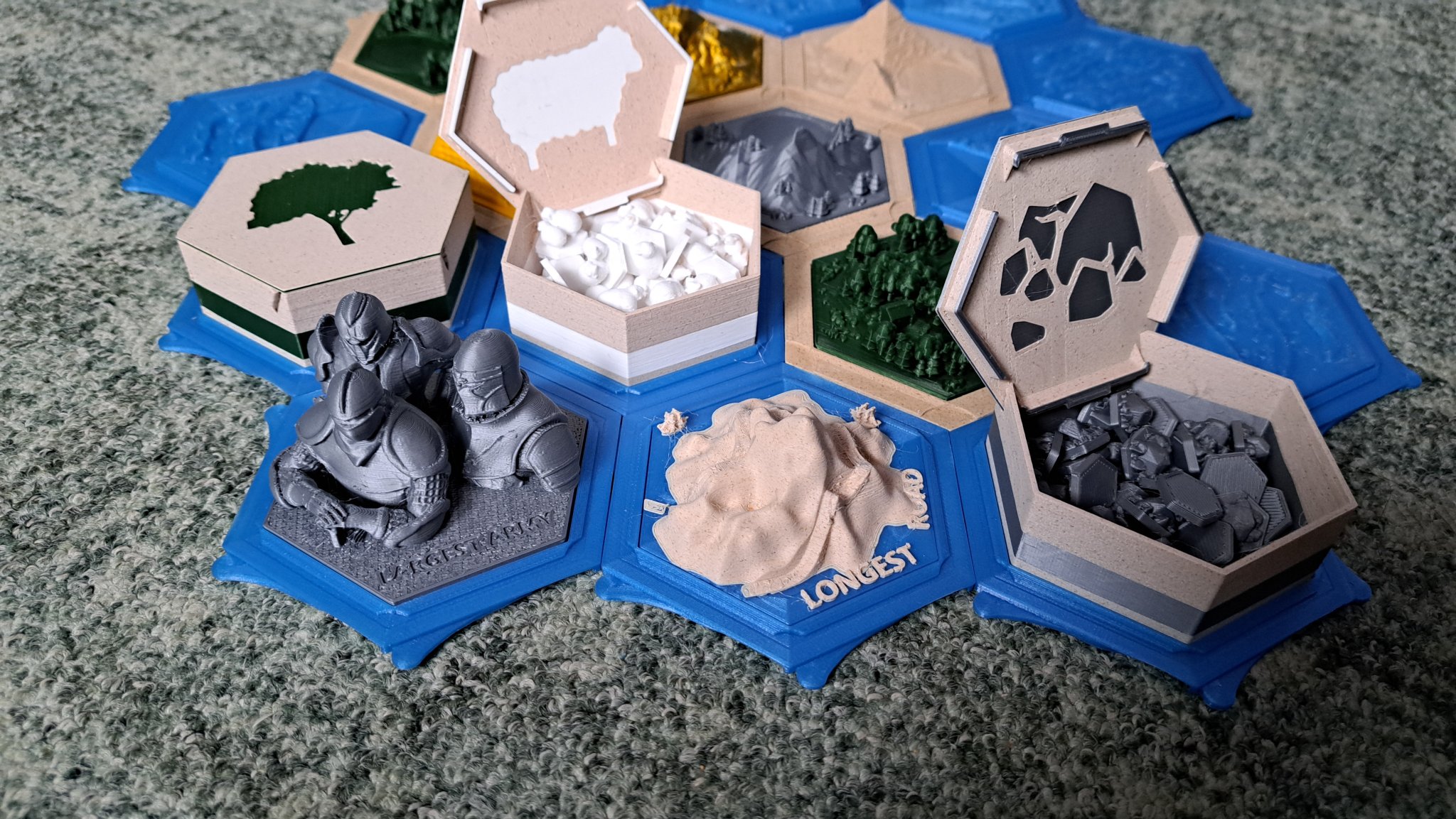 Tiêu đề Catan Con đường dài nhất và quân đội lớn nhất