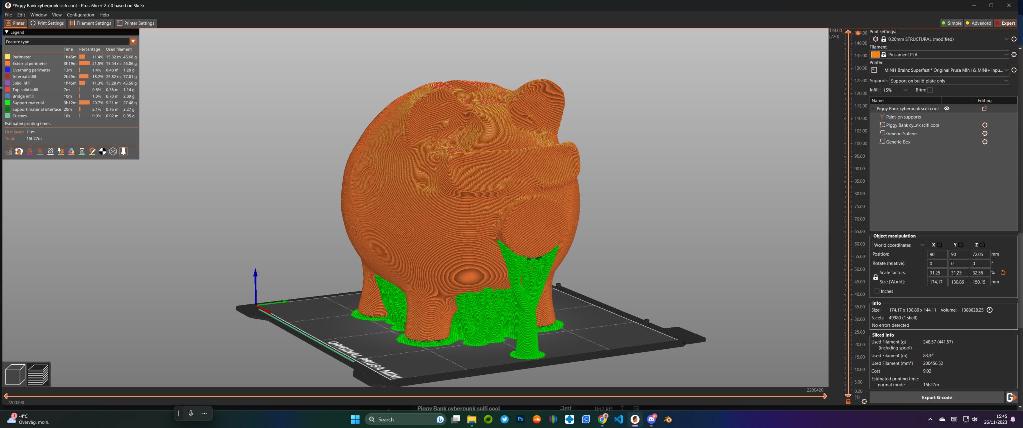 Tiêu đề Piggy Bank cyberpunk khoa học viễn tưởng Tóm tắt Bền