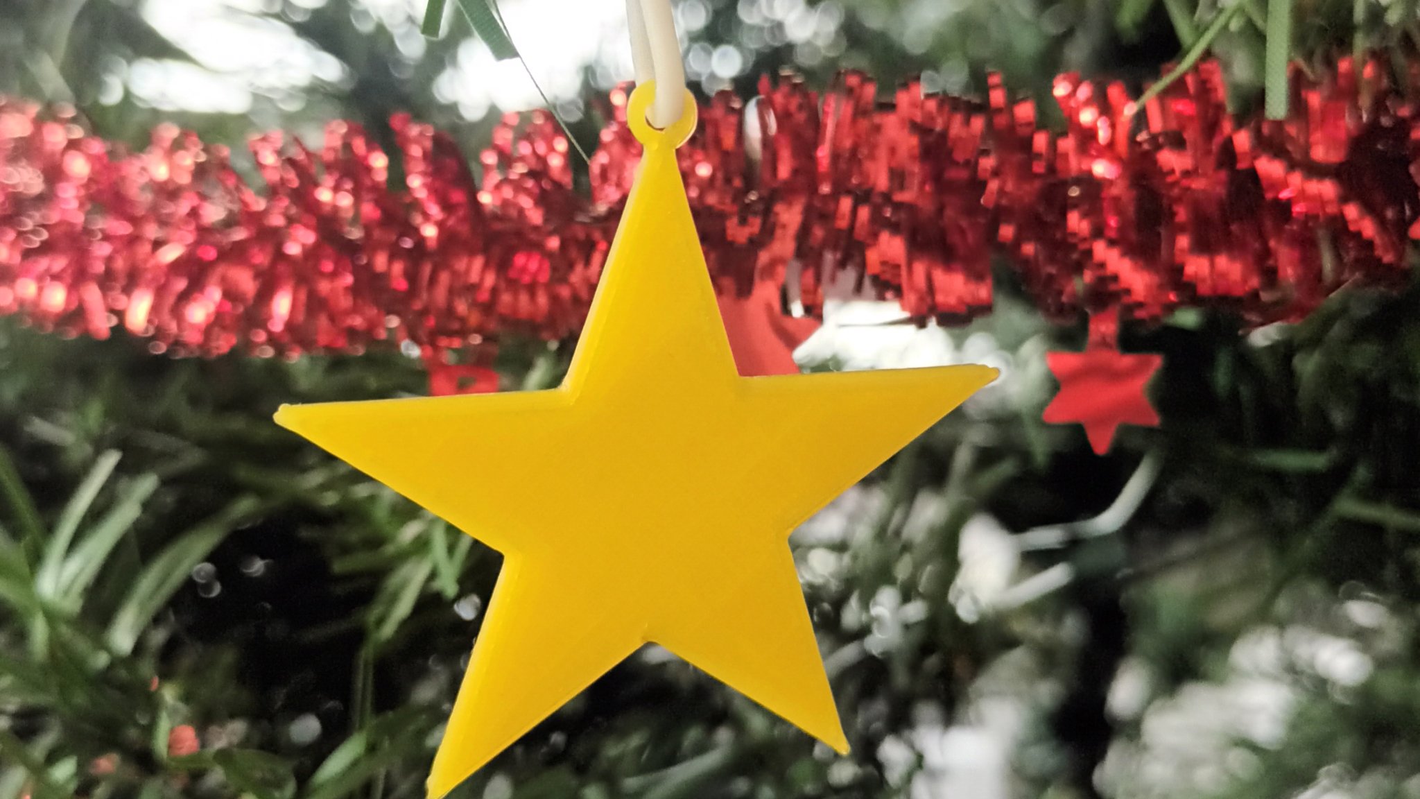 Trang trí cây thông Noel hình Ngôi sao - Star Christmastreeornament