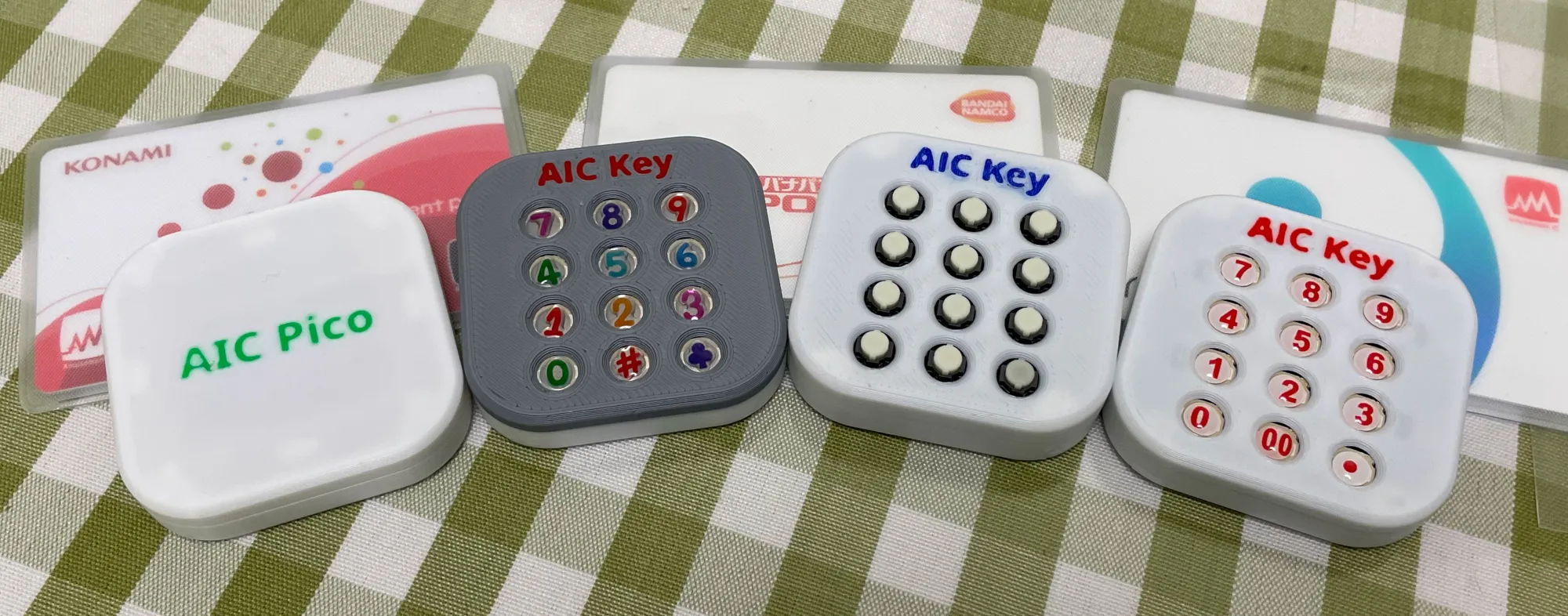 AIC Pico and AIC Key (AIME and Amusement IC Reader and Emulator with Keypad)