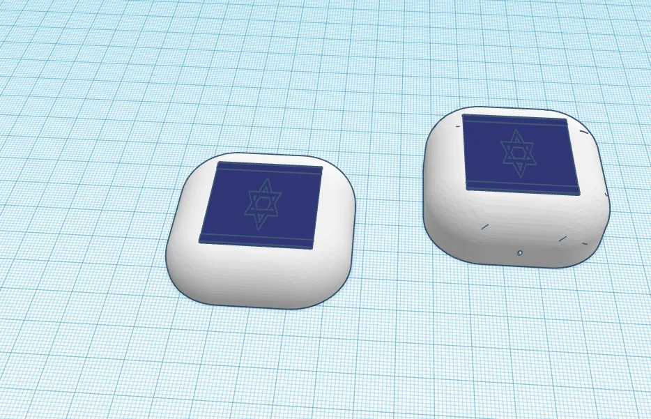 Vỏ ốp tai nghe Galaxy Buds/2/2 Pro/Live phiên bản Israel