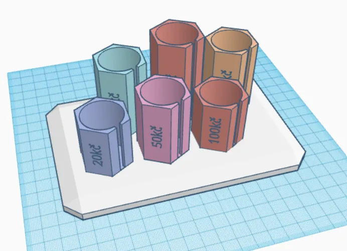 Tiêu đề Ngân hàng tiền xu mô-đun EUR CZK Tóm tắt Một ngân