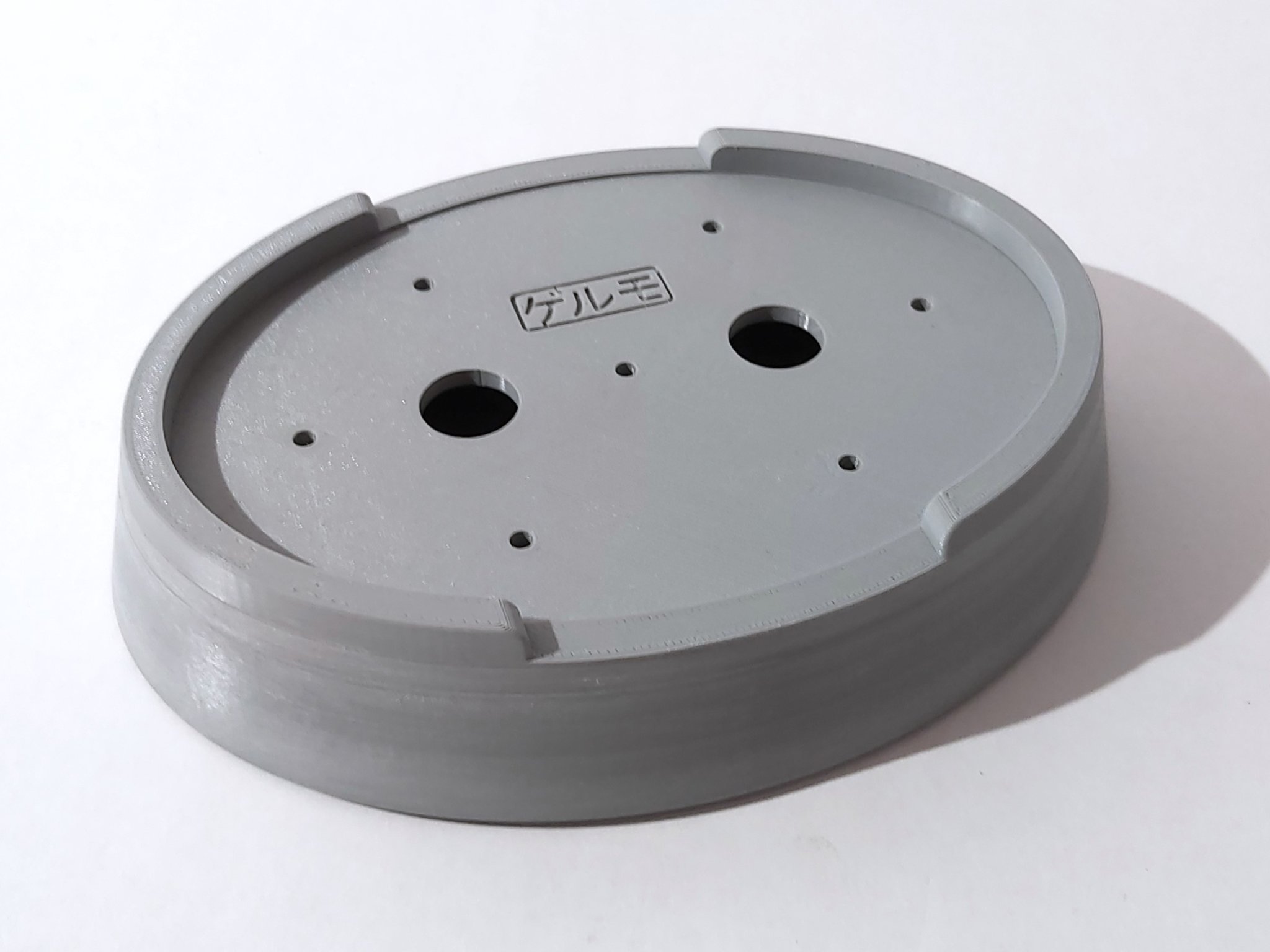 Chậu Bonsai 12 oval dẹt 200x150x40mm