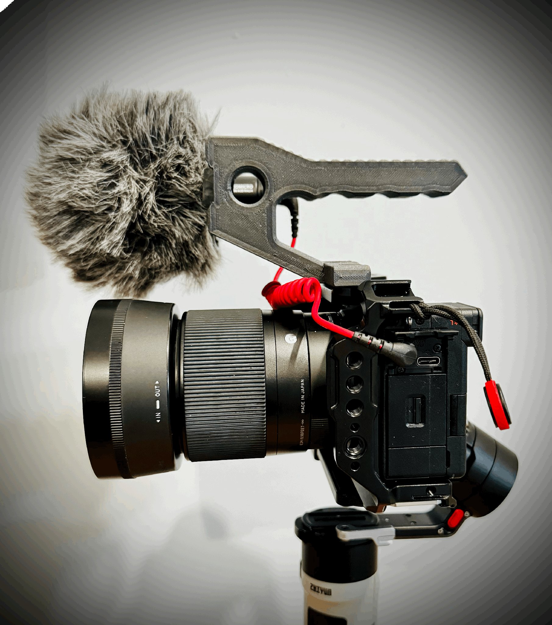 Top handle camera rig