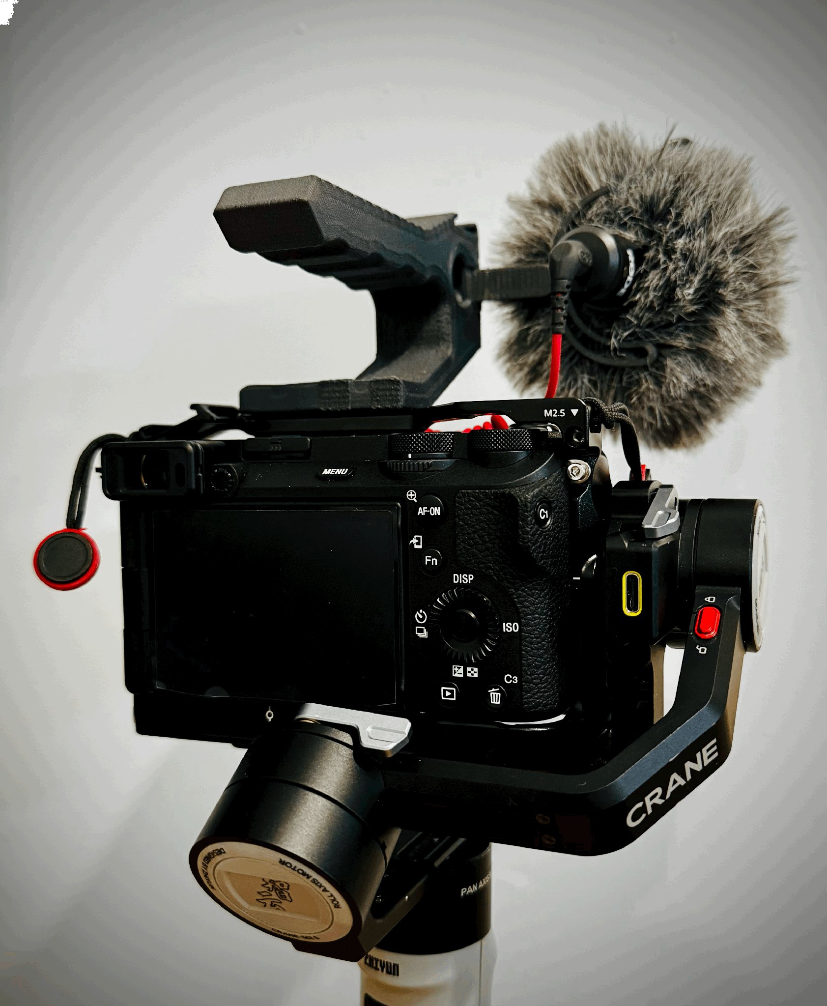 Top handle camera rig