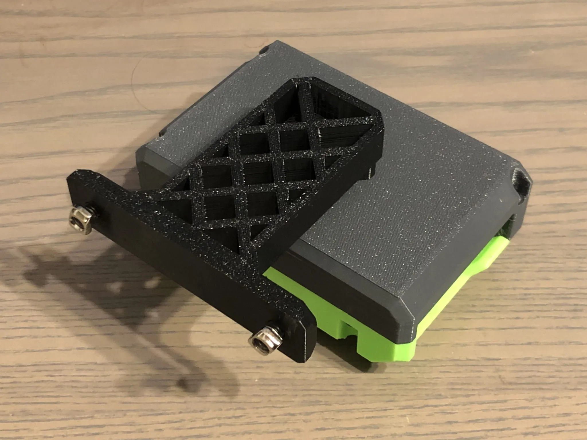 Arm to hold Raspberry Pi on Anet AM8 2040 profile