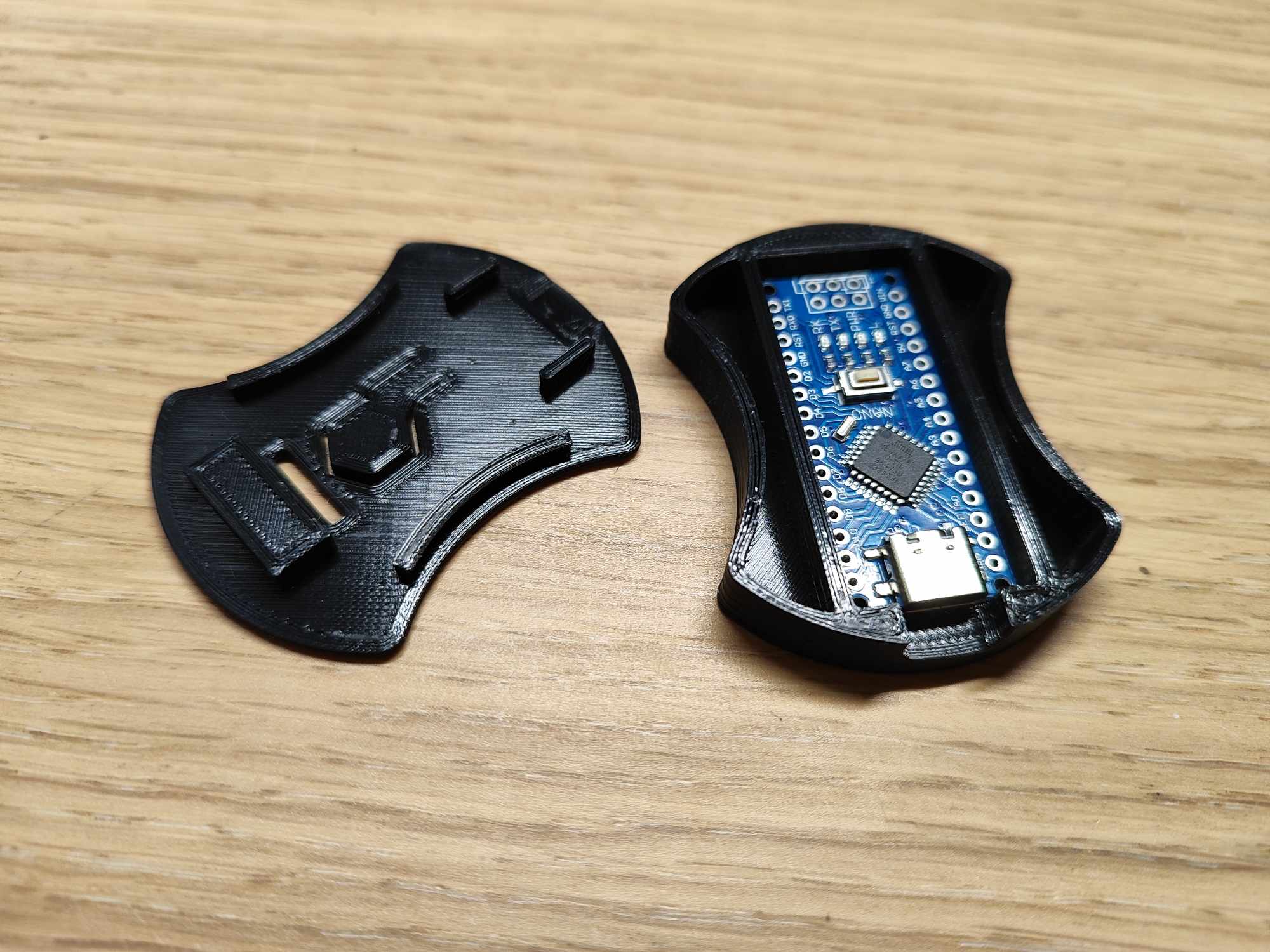 Tiêu đề Case cho Arduino Nano USB-C Tóm tắt Hộp đựng vừa vặn