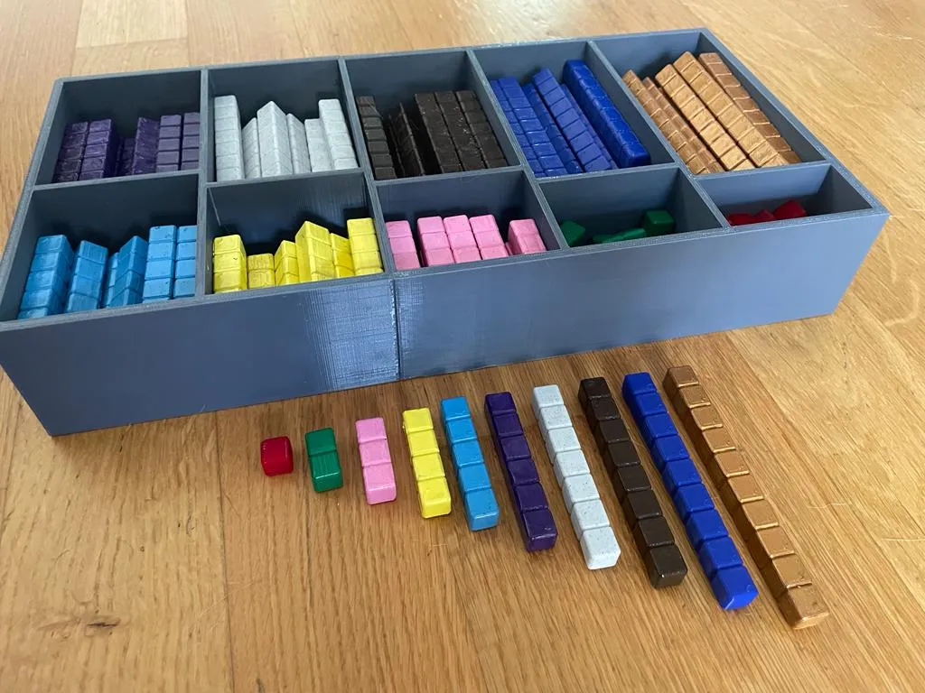 Tiêu đề Bộ Toán Montessori có Hộp Bảo Quản Tóm tắt Bộ toá