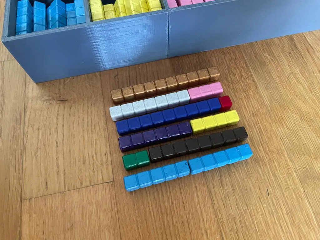 Tiêu đề Bộ Toán Montessori có Hộp Bảo Quản Tóm tắt Bộ toá