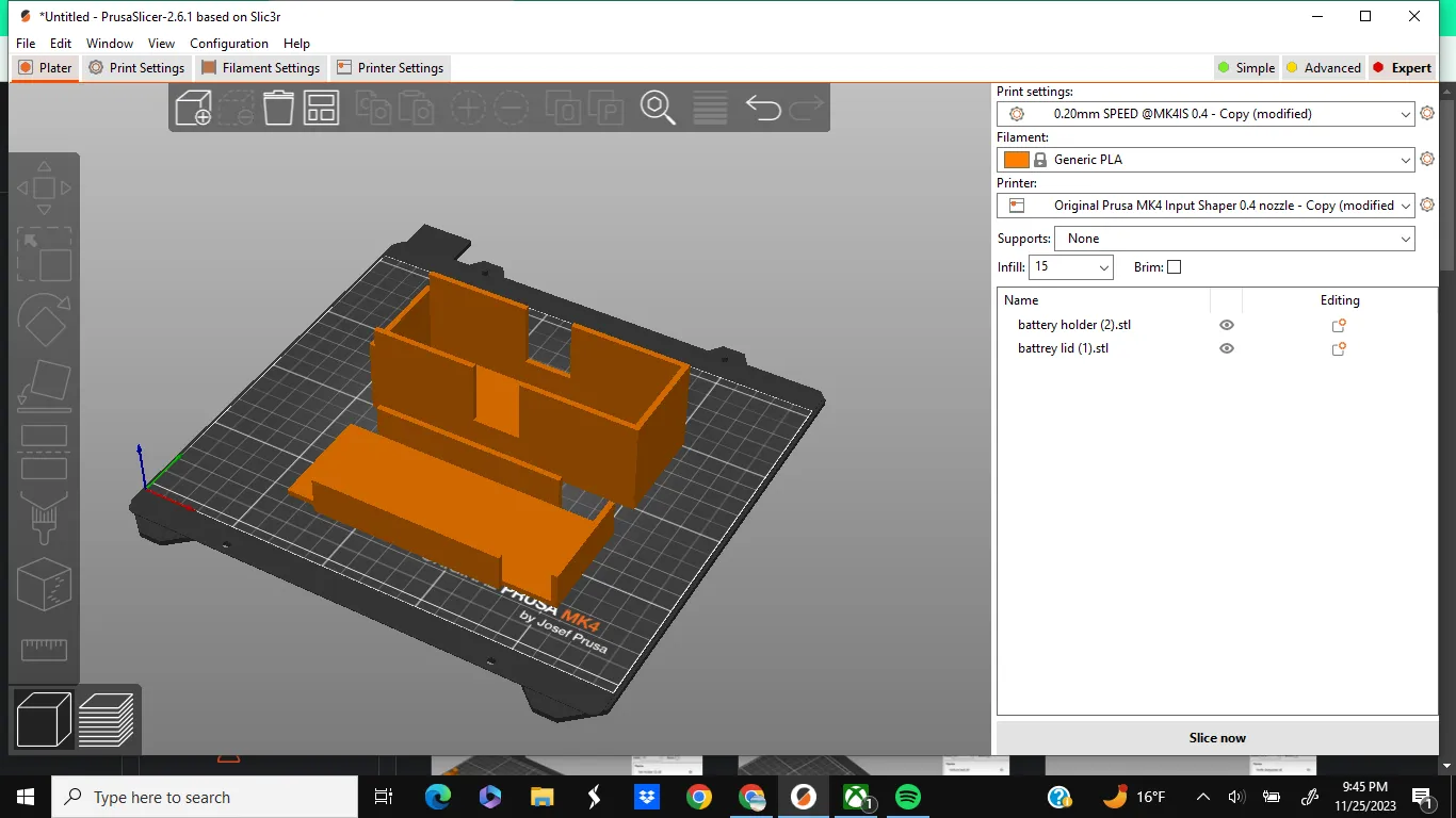 Hộp đựng pin 2.0