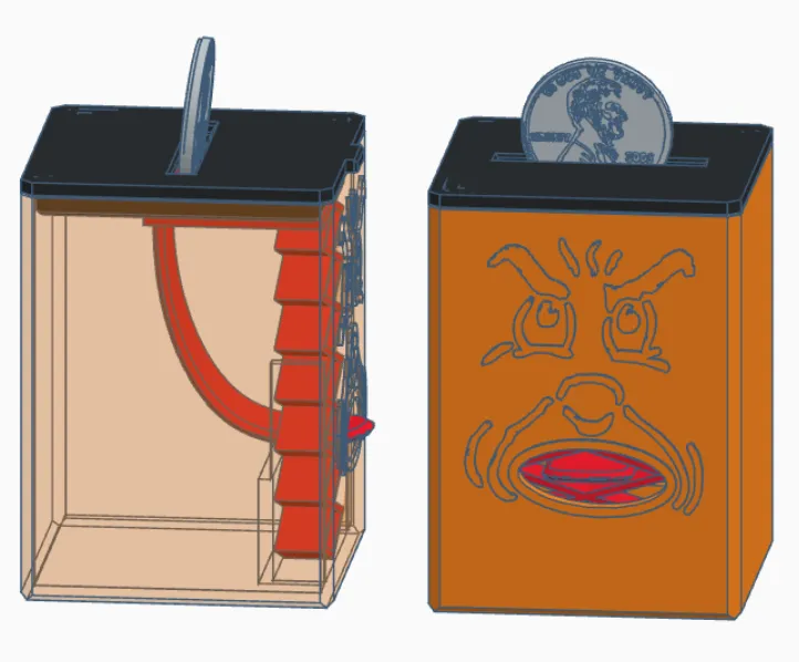 Tiêu đề Grimassen-Kasse mit beweglicher Zunge Tóm tắt Je grösser das