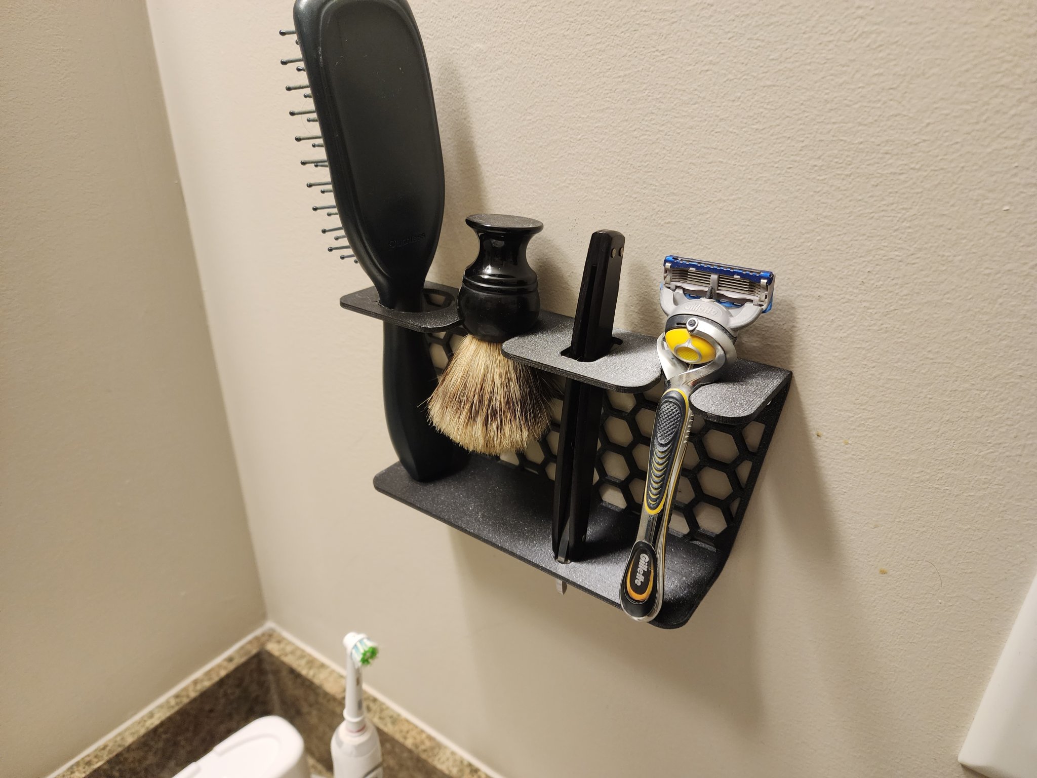 Kệ Phòng Tắm Hình Lục Giác