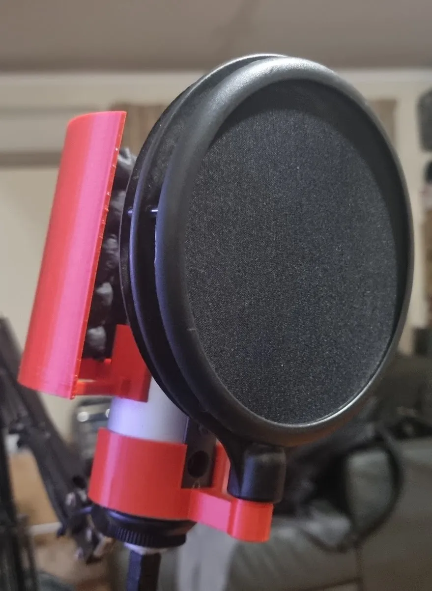 Tiêu đề Tấm chắn âm thanh micro và khung lọc pop cho Audio Technica