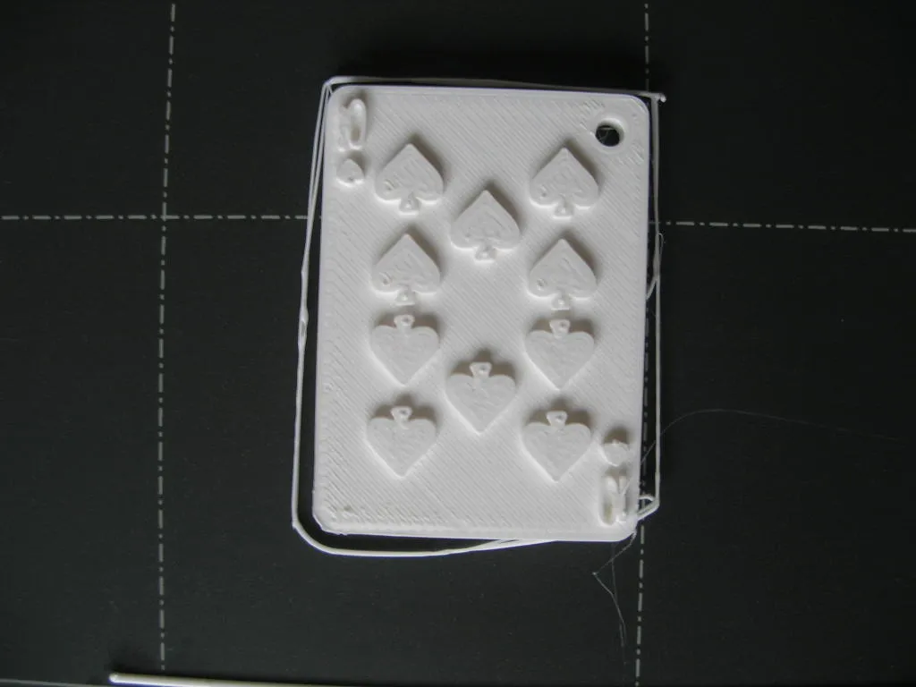 Tiêu đề Přívěšek na klíče - karty piky Keychain - cards spades T