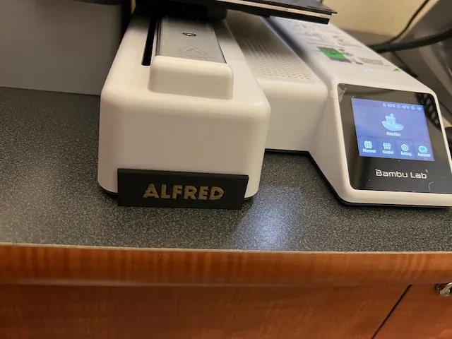 Tiêu đề Huy hiệu tên máy in Bambu P1S và A1 Mini Tóm tắt Sử d