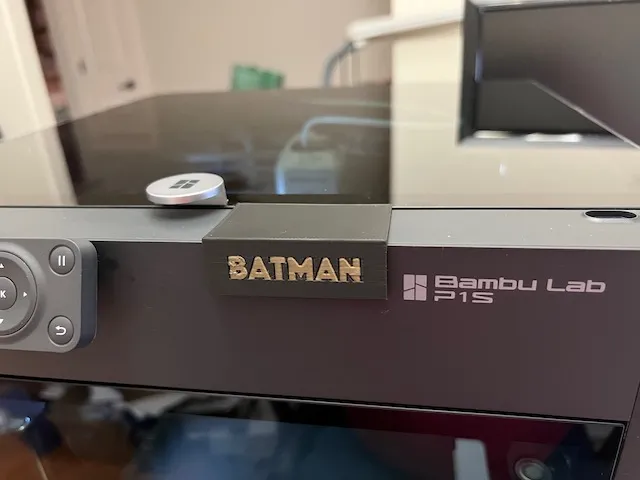 Tiêu đề Huy hiệu tên máy in Bambu P1S và A1 Mini Tóm tắt Sử d