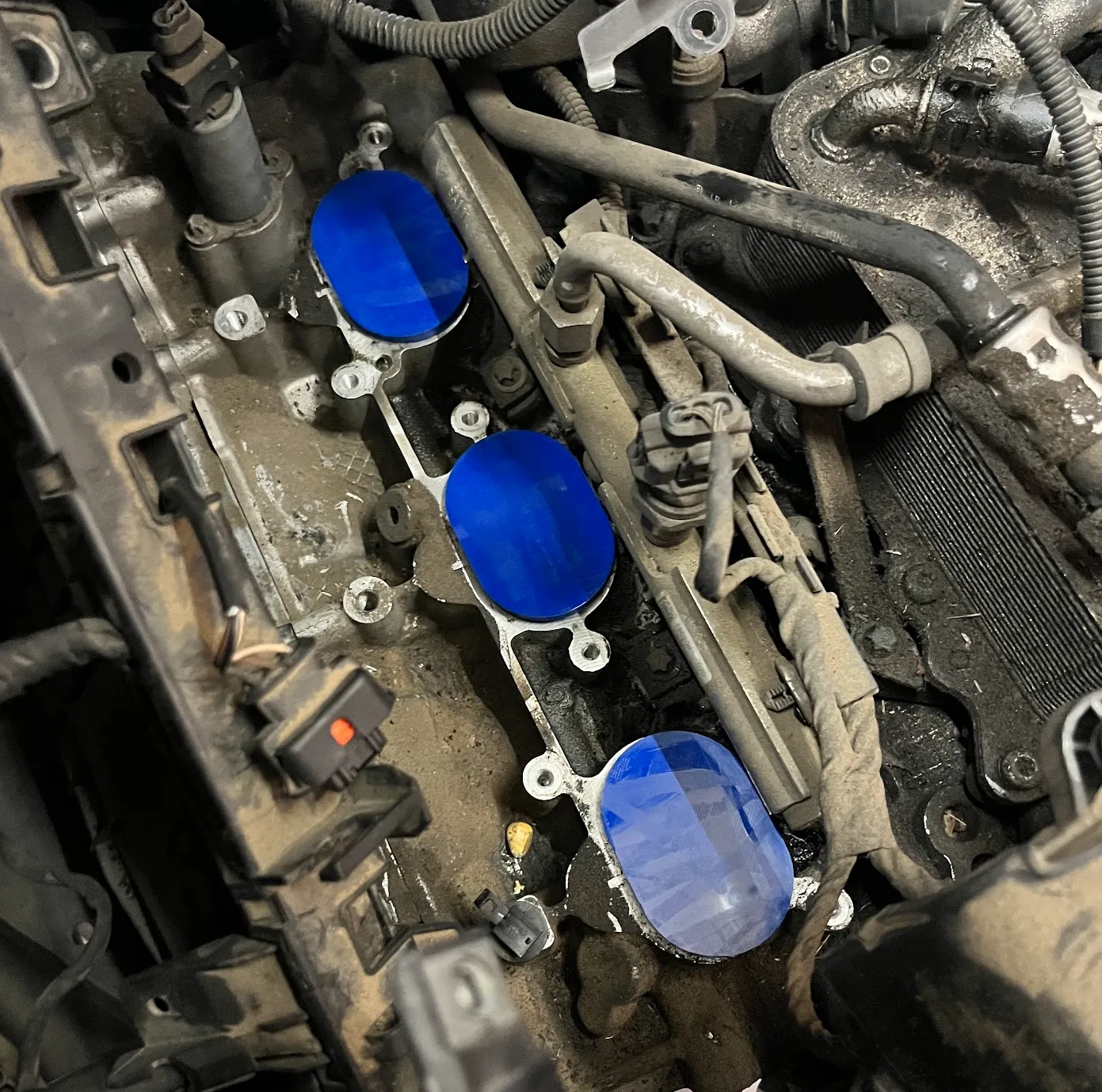 Tiêu đề Nắp cổng nạp Porsche Cayman Boxster 911 với động cơ