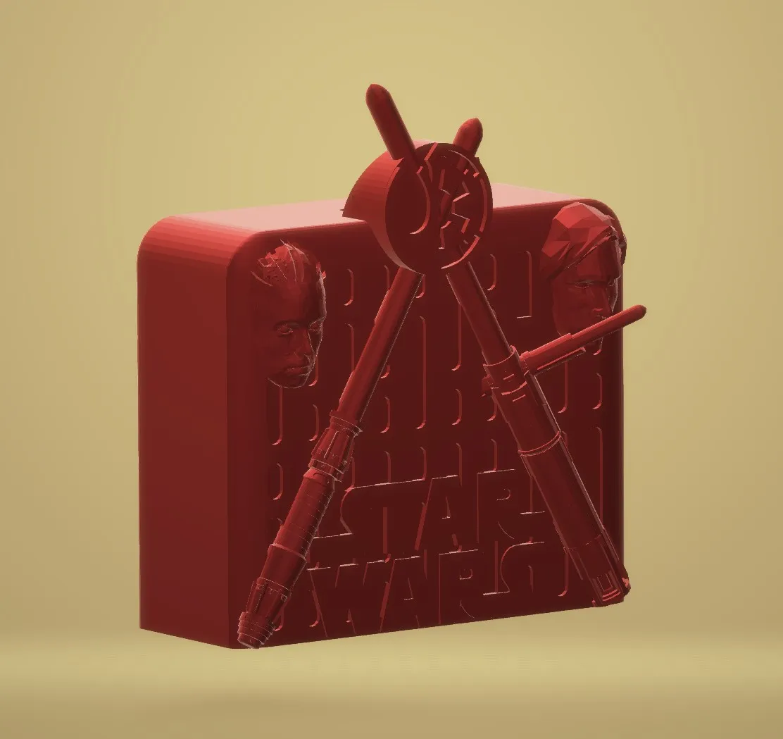 Tiêu đề Hộp đựng tiền theo chủ đề Rey và Kylo hoặc heo đấ