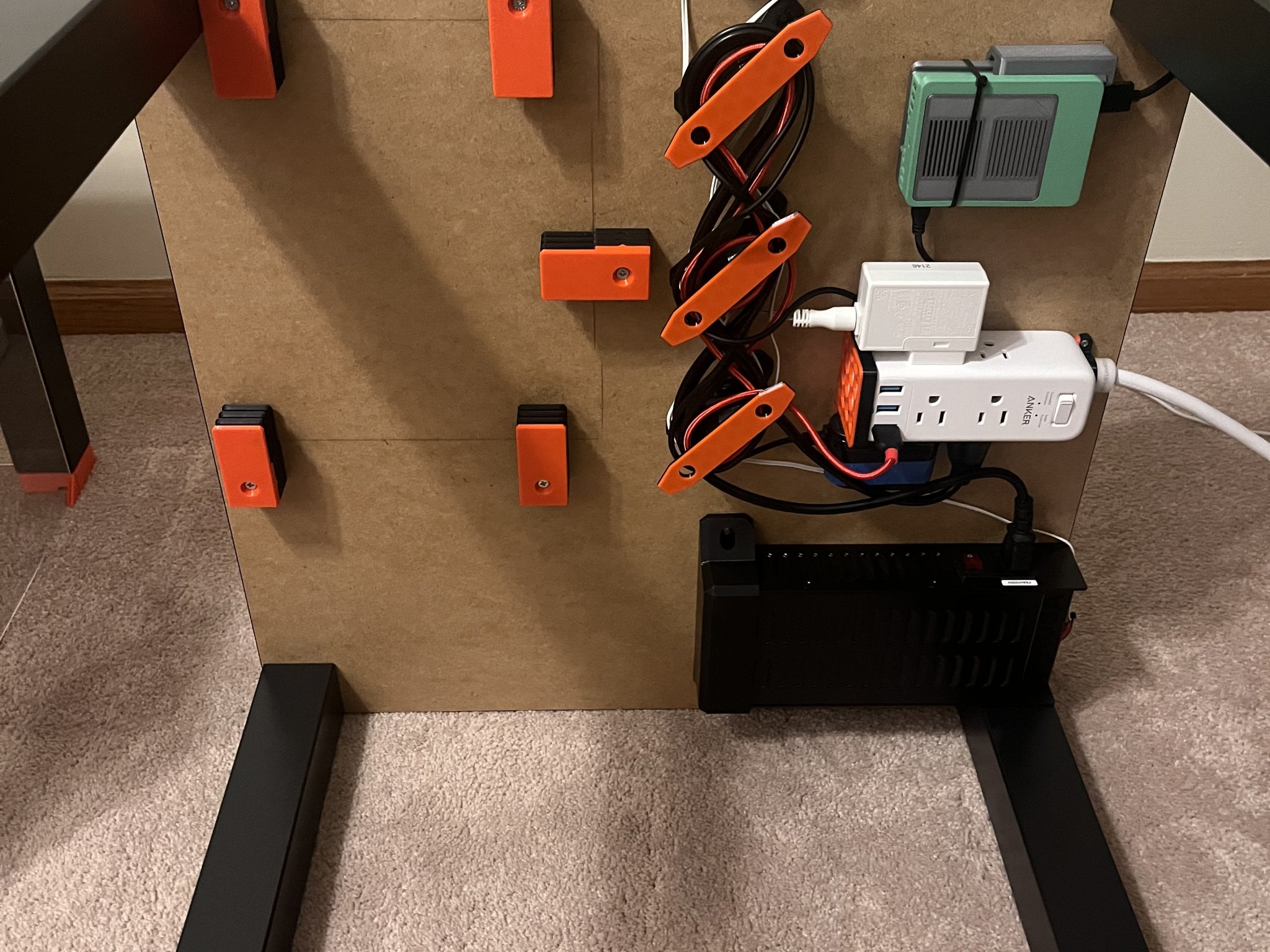 Title Cable Cleat Tóm tắt Khe quản lý cáp DANH MỤC Máy in 3D Ph