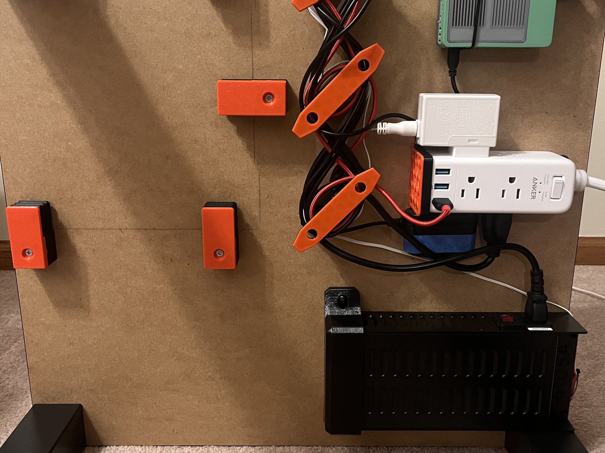 Title Cable Cleat Tóm tắt Khe quản lý cáp DANH MỤC Máy in 3D Ph