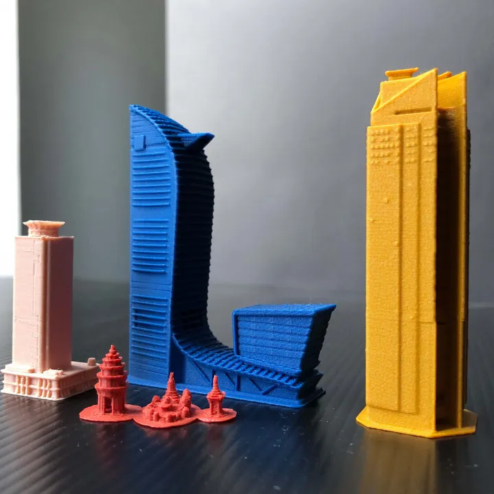 Skyscrapers of Phnom Penh, Cambodia