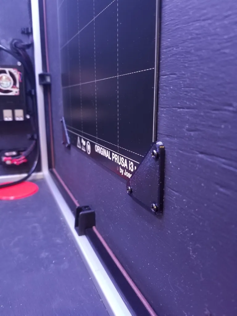 Prusa MK3 Series Bed Holder (Wall Mount)