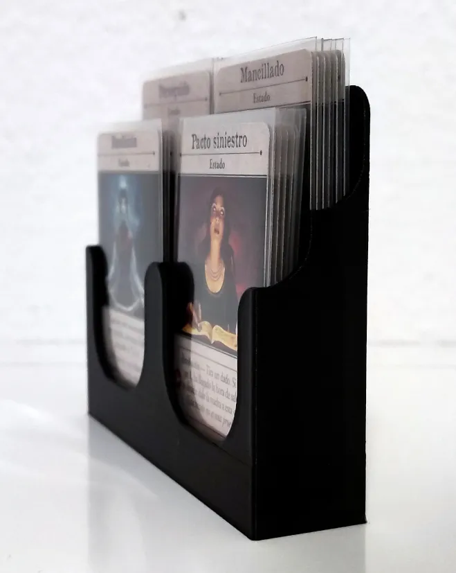 Tiêu đề Hộp đựng thẻ Mini USA 2x2 Tóm tắt Hộp đựng 4 bộ